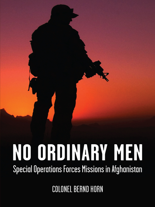 Title details for No Ordinary Men by Bernd Horn - Available